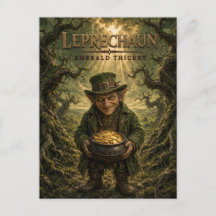Leprechaun Smaragd Snår Mörk Bio