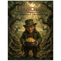 Leprechaun Smaragd Snår Mörk Bio