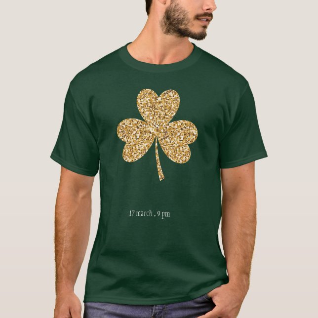 Leprechaun St.Patrick's Day-fest Invitation T Shirt (Framsida)