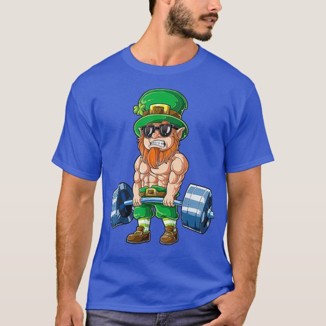 Leprechaun-St patricks day Viktningsförmåga T Shirt (Framsida)