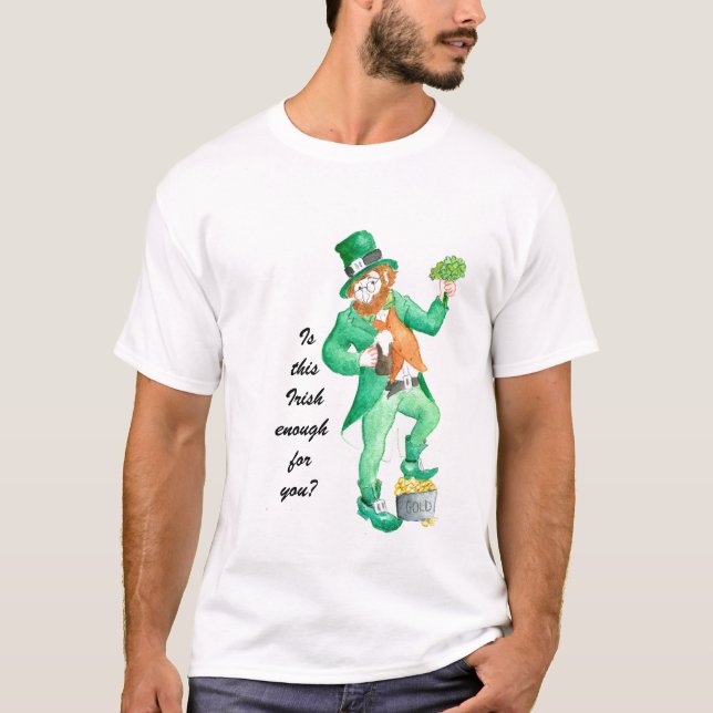 Leprechaun T-Shirt (Framsida)