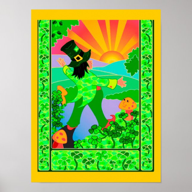 Leprechaun & the Sunrise - Poster (Framsidan)