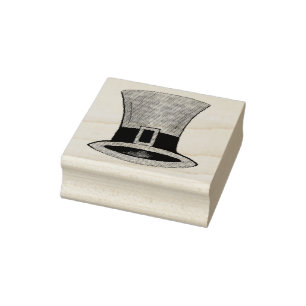 Leprechaun Top hat Lycklig Saint patrick's day Stämpel