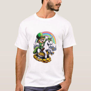 Leprechaun Unicorn Cute T Shirt