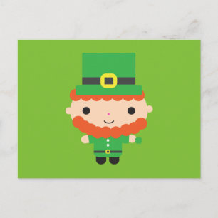 Leprechaun-vykort Vykort
