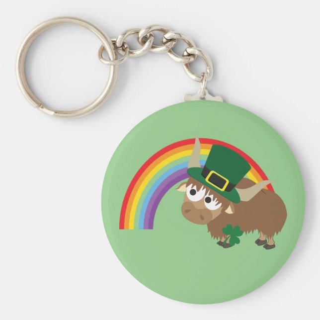 Leprechaun Yak Nyckelring (Framsidan)