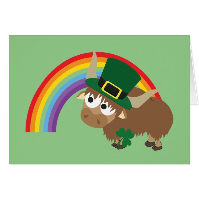 Leprechaun Yak OBS Kort (Framsidan Horizontal)