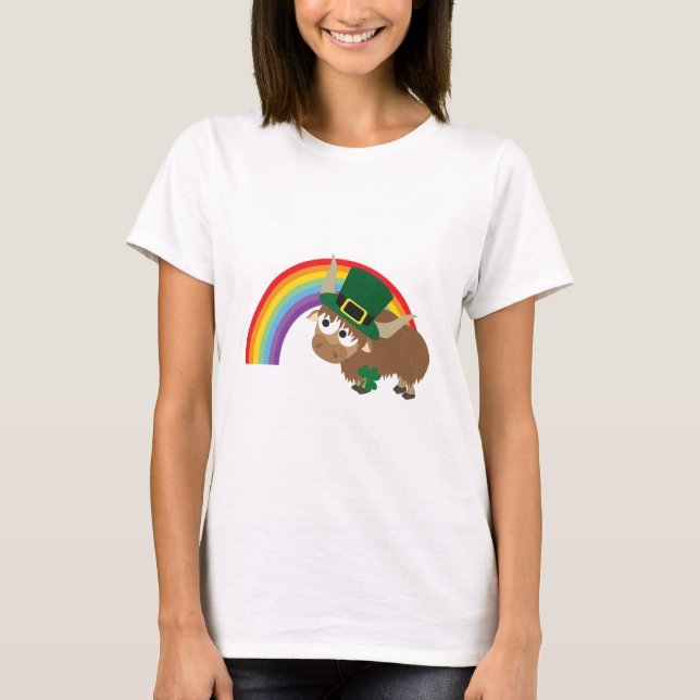 Leprechaun Yak T-shirt (Framsida)