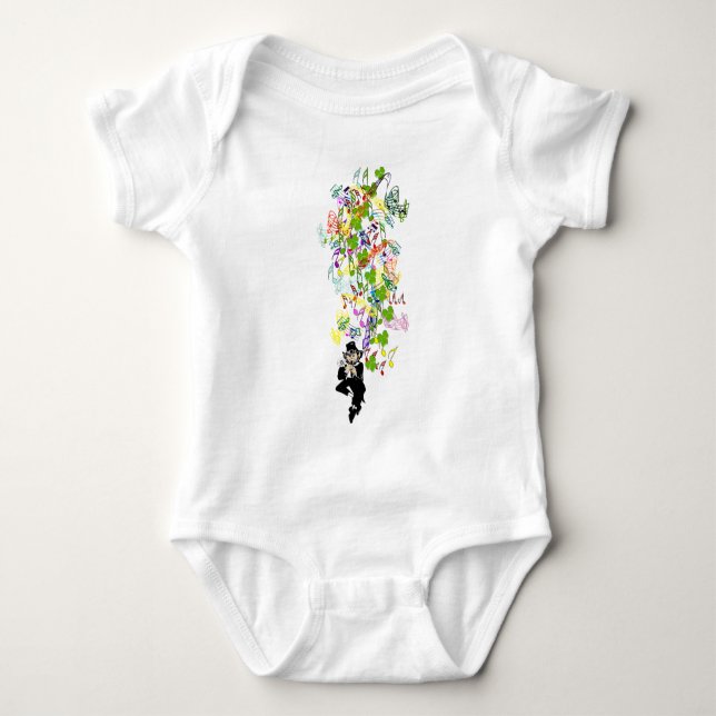 LeprechaunBlackPants Tee Shirt (Framsida)