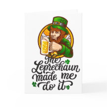 Leprechaunen Fick Mig Att Göra Det