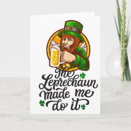 Leprechaunen Fick Mig Att Göra Det Kort