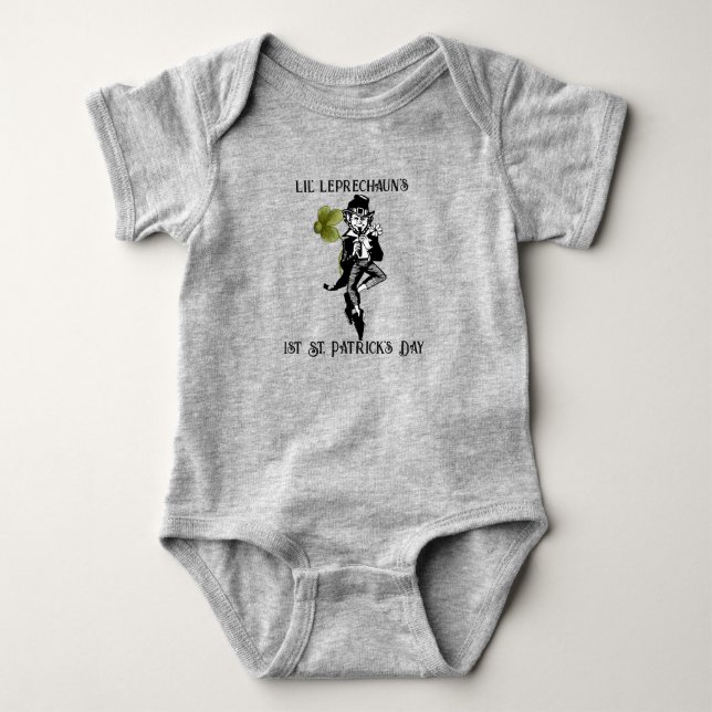 Leprechaun's 1st St. Patrick's Day T-shirt (Framsida)