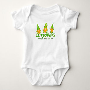 Leprechauns Fick Mig Att Göra Det Roliga St Patric T Shirt
