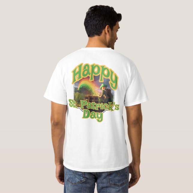 Leprechauns gömställe t shirt (Hel baksida)