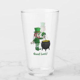 Leprechauns Good Luck Glaskopp