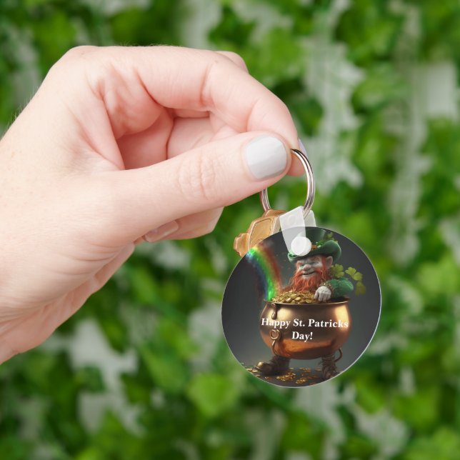 Leprechauns Guldgryte  Nyckelring (Hand)