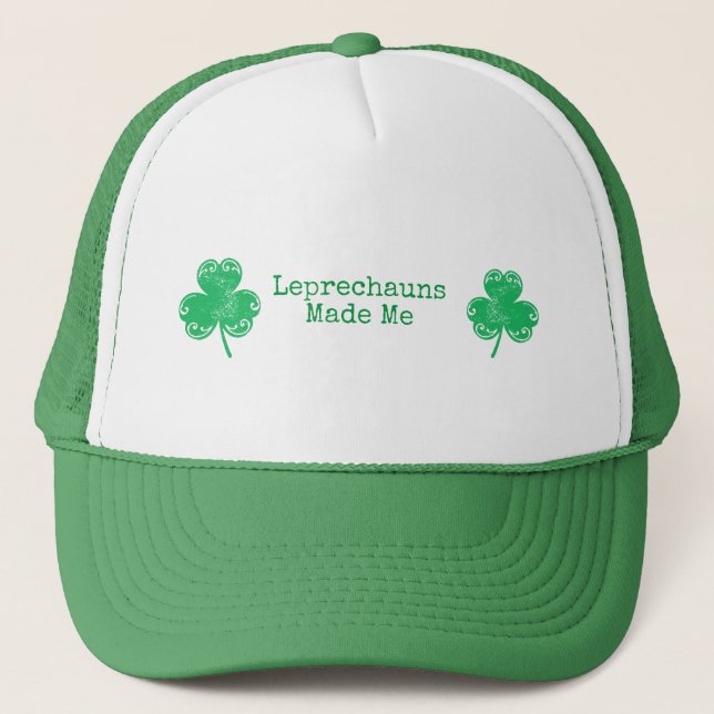 Leprechaunsar gjorde mig keps (Framsida)