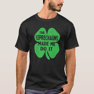 Leprechaunsarna fick mig att göra det St patrick's T Shirt