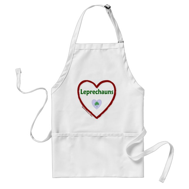 Leprechaunsarna kärlek förkläde (Framsidan)