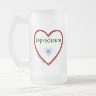 Leprechaunsarna kärlek frostat ölglas