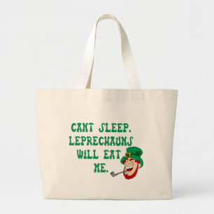 Leprechaunsen hänger lös jumbo tygkasse