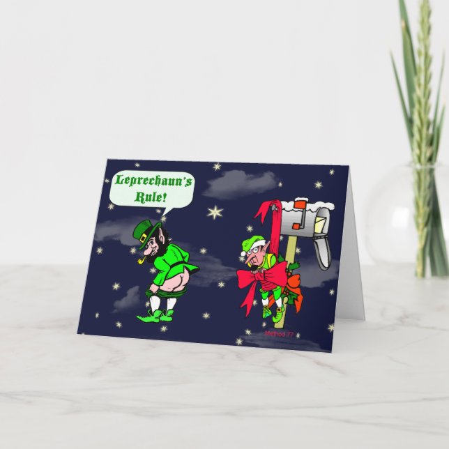 Leprechaunsen härskar 11 kort (Framsida)