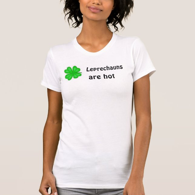 Leprechaunsen hoas tee shirt (Framsida)