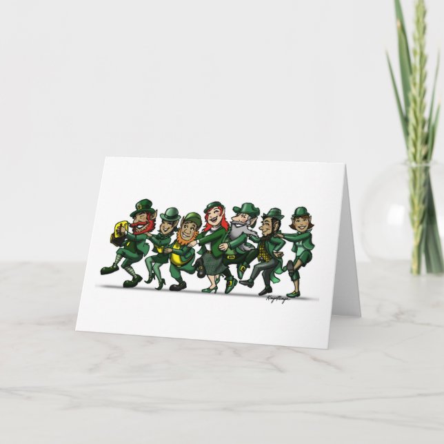 Leprechaunss Conga Kort (Framsida)