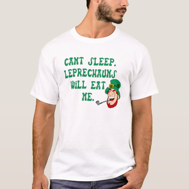 LeprechaunsT-tröja Tee Shirt (Framsida)