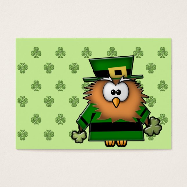 leprechowl visitkort (Framsidan)