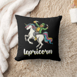 Lepricorn Leprechaun Unicorn St patrick's day Kudde