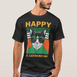 Lepurrchaun Glad Patrick's Day Leprechaun Katt 1 T Shirt