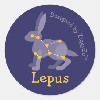 Lepus Haren Konstellation Klistermärke