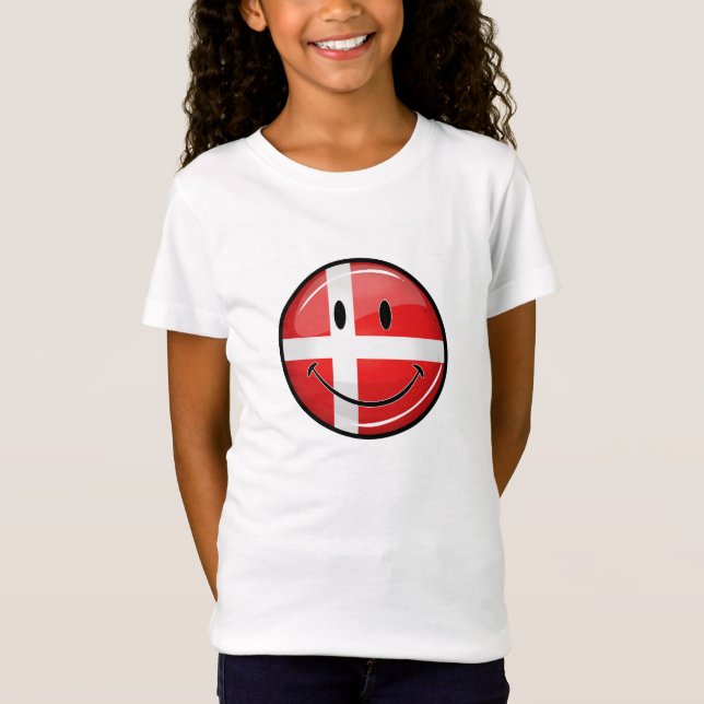 ler Danmark, Flagga T-shirt (Framsida)