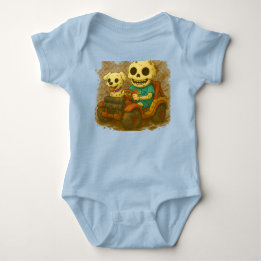 Ler ler chaos med Baby och Waggles T Shirt