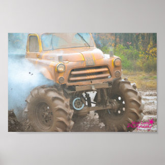 Lera Bogging Lastbil Poster