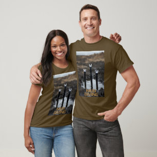 Lera Dykande kvinnor brun T-shirt