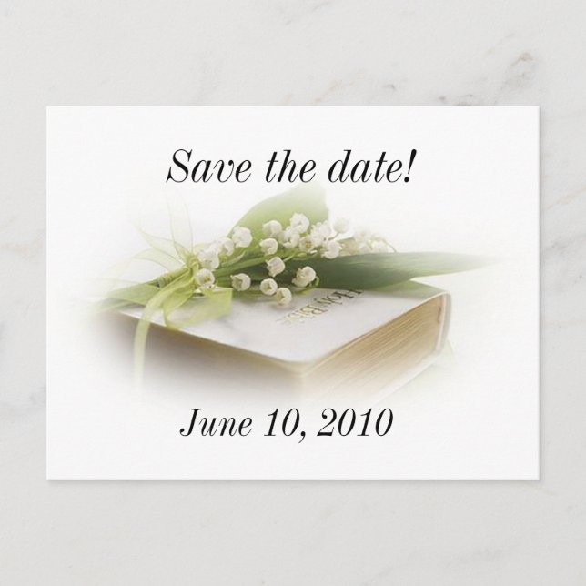 Lera i dalen med bibelkort meddelande vykort (Framsida)