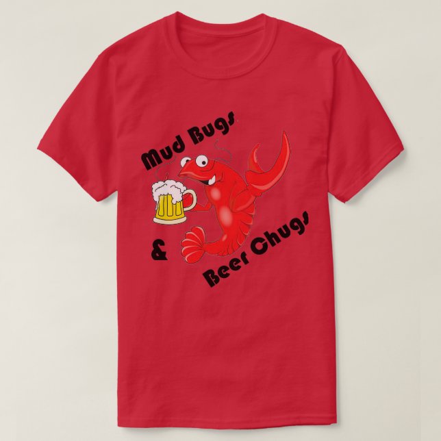 Lera Kryp och Beer Chugs T Shirt (Design framsida)