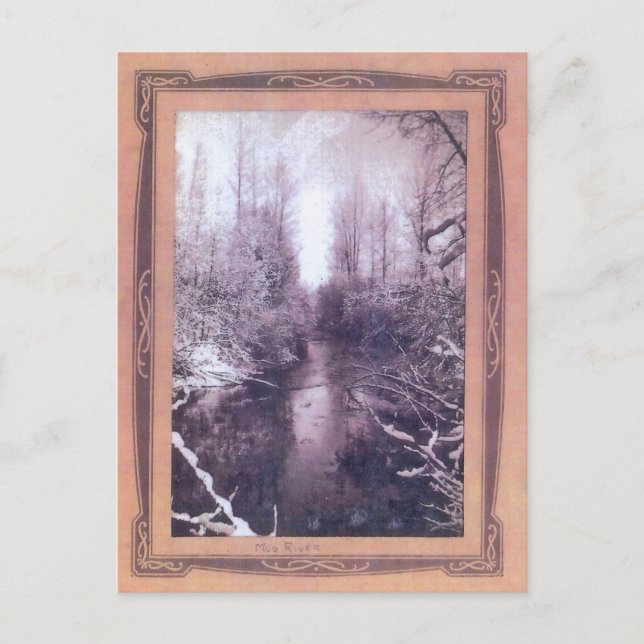 Lera River, BC Memory Postcard Vykort (Framsida)