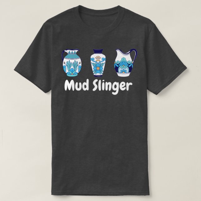 Lera Slinger Pottery Ceramics Clay T Shirt (Design framsida)