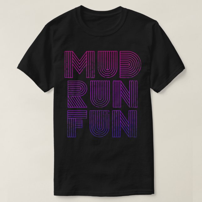 Lera Springa Roligt Mudder Trail Running and Muddi T Shirt (Design framsida)