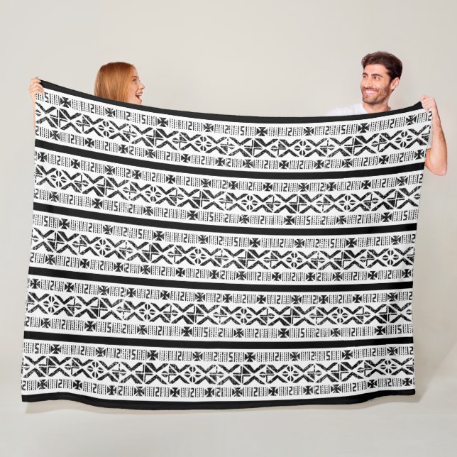 Lera Trasa Grunge ser stor ut Fleecefilt (På plats)