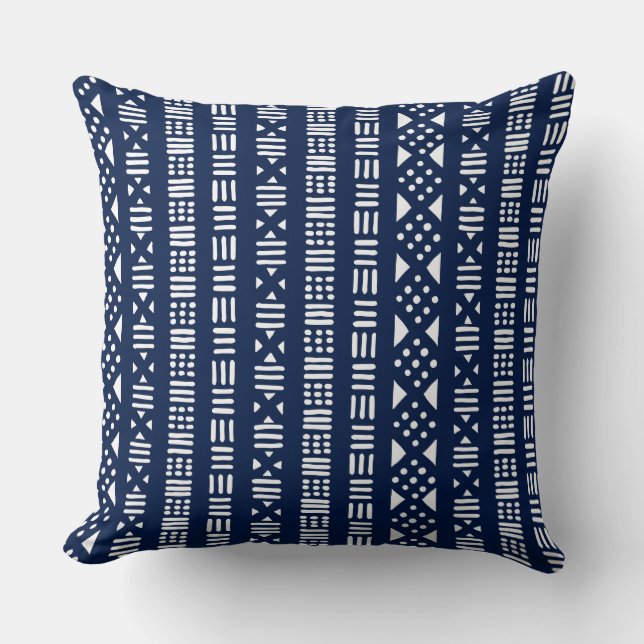 Lera Trasa Stil 01 - Indigo Stil Kudde (Framsida)
