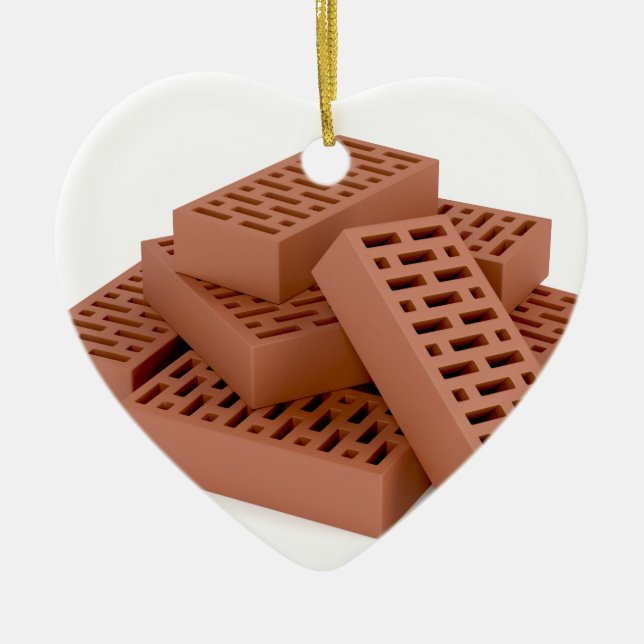 Lerategelstenar Julgransprydnad Keramik (Framsidan)