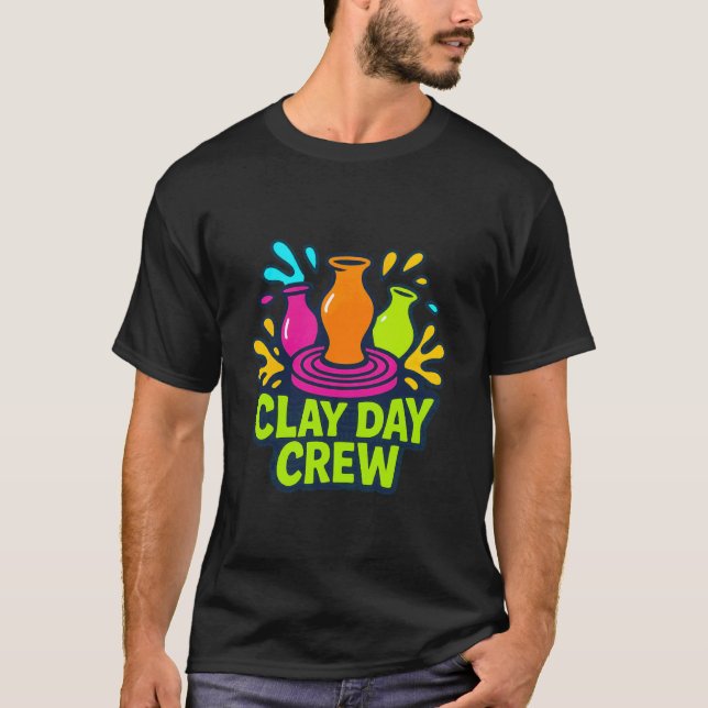 Lerdagsteam Keramik Studenter Skapare Keramik Stud T Shirt (Framsida)