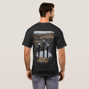Lerdykningsmän svart T-shirt bak