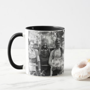 Leriga ansikten Tour de France 1928 Efter Etapp 10 Mugg