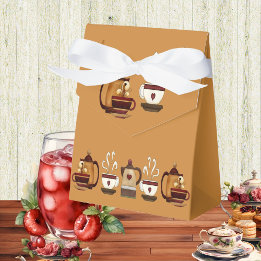 Lerkrukstea Eftermiddagstårtan Bröllopsdusch Presentaskar