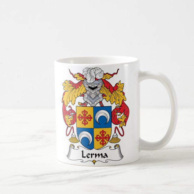 Lerma familjvapensköld kaffemugg (Höger)